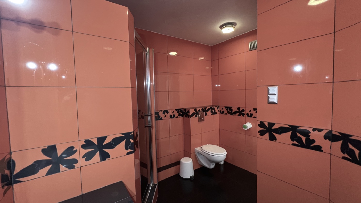 Shared bathroom in the Wrońskiego apartment, view 3