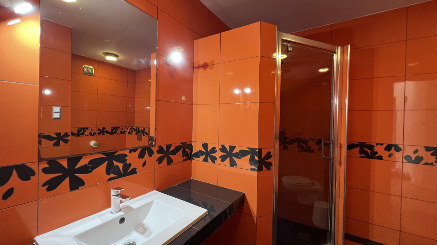 Shared bathroom in the Wrońskiego apartment, view 7